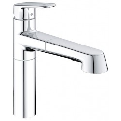 Смеситель для кухни Grohe Europlus II выдвижной душ 33933002