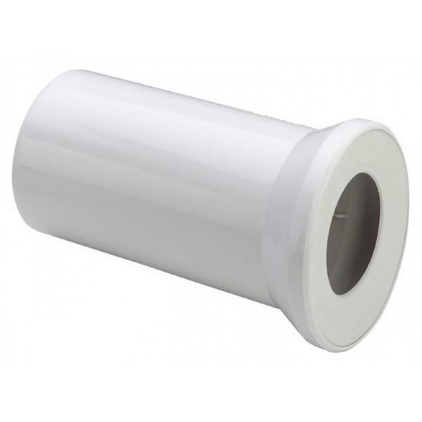 Соединение к WC Viega 110x150 пластик, прямое белое мод.3815, 103668