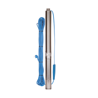 Насос погружной для скважин AQUARIO ASP1Е-55-75 (кабель 35м), 700Вт 3м3/ч 76мм напор 60м 8.6кг