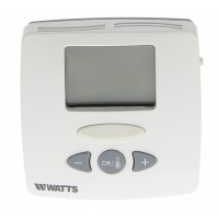 Термостат комнатный электронный Watts WFHT-LCD НО-НЗ 220В арт.10021111