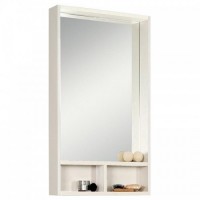 Зеркало-шкаф Акватон Йорк 50 белый/выбеленное дерево 1A170002YOAY0