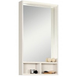 Зеркало-шкаф Акватон Йорк 60 белый/выбеленное дерево 1A170102YOAY0