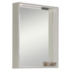 Зеркало-шкаф Акватон Фабиа 65 белый/выбеленное дерево 1A159702FBAY0