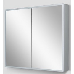 Зеркальный шкаф AM.PM SPIRIT 2.0 с LED-подсветкой 80см алюминиевый корпус M70AMCX0801SA