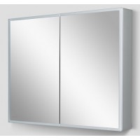 Зеркальный шкаф AM.PM SPIRIT 2.0 с LED-подсветкой 100см алюминиевый корпус M70AMCX1001SA