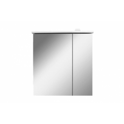M70AMCL0601WG SPIRIT 2.0, Зеркальный шкаф с LED-подсветкой, левый, 60 см, цвет: белый, глянец