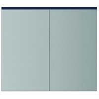 Зеркальный шкаф AM.PM SPIRIT 2.0 с LED-подсветкой 80см цвет: глубокий синий матовый M70AMCX0801DM
