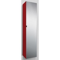 Шкаф-колонна AM.PM SPIRIT 2.0 подвесной правый 35см зеркальный фасад цвет: красный M70ACHMR0356RG